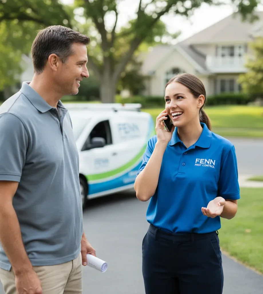 Fenn Pest Control customer support in Castle Creek